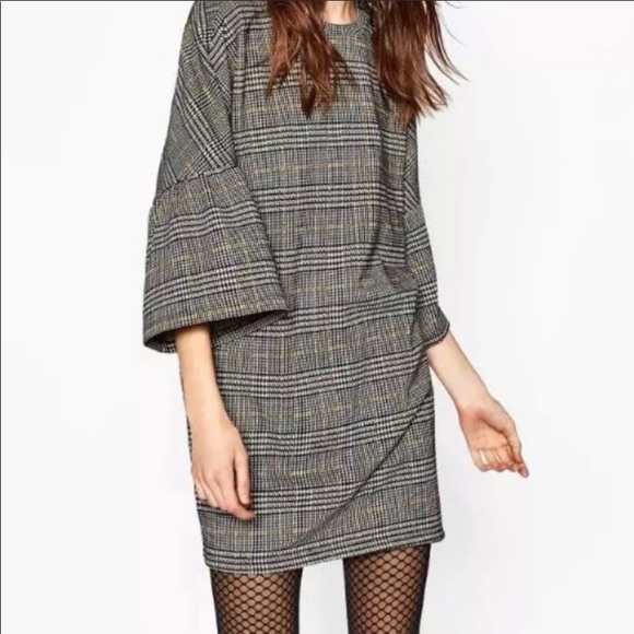 Zara checkered dress♦️SOLD♦️SOLD - Picture 2 of 6